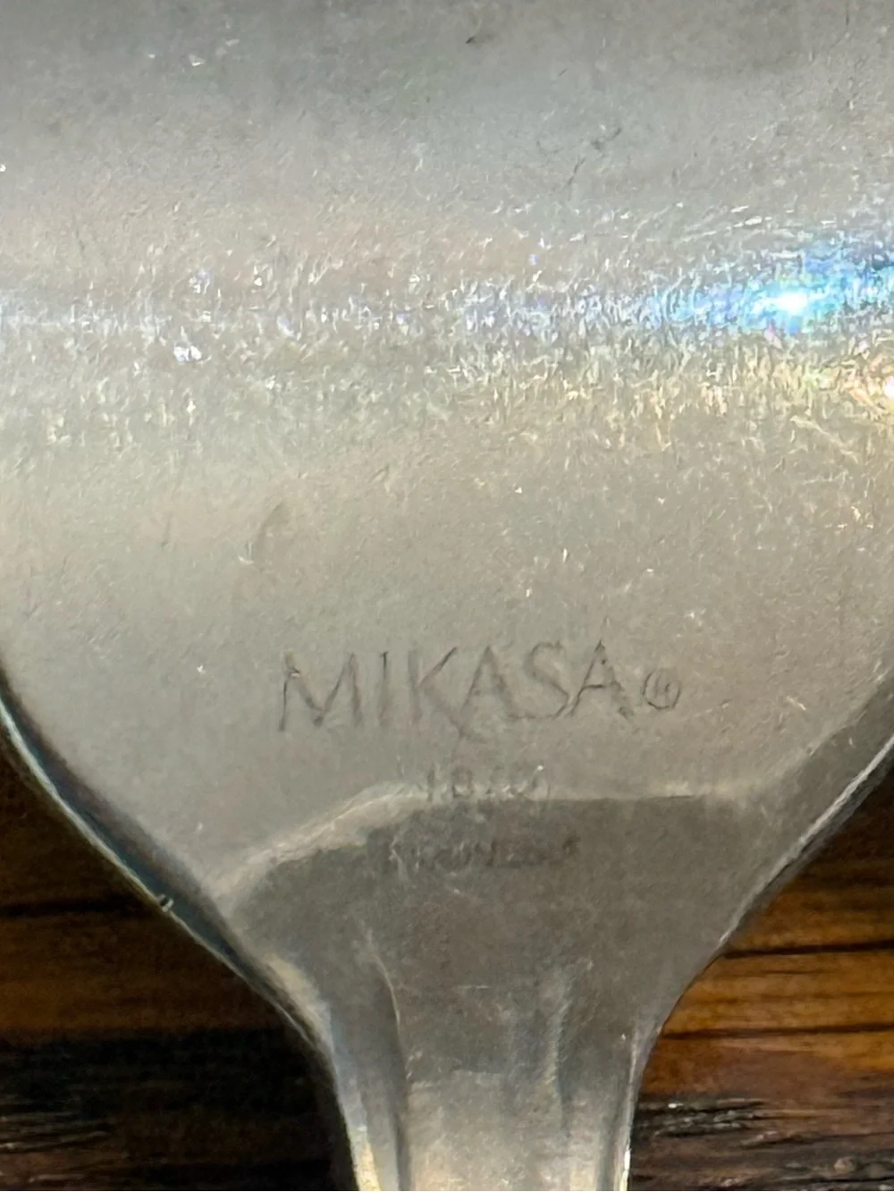 4 Mikasa CLASSICO SATIN Salad Forks Stainless Steel Flatware 7 1/4”